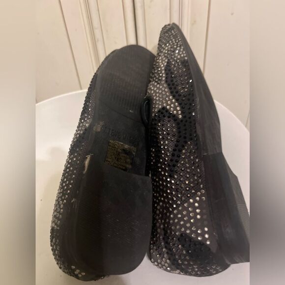 Steve Madden Caviarr Black Loafers Men’s Size 9 Studded Slip On Shoes main image 12